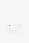 Simone Rocha Pillowcase Ruffled Nylon Shoulder Bag In White