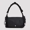 Simone Rocha Pillowcase Broderie Anglaise-trimmed Shell Shoulder Bag In Black