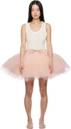 SIMONE ROCHA PINK BALLET TUTU MINISKIRT