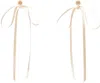 Simone Rocha Ribbon Bow Drop Earrings In Neutral