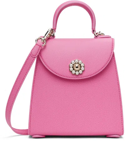 Simone Rocha Pink Mini Valentine Bag In Bright Pink