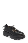 Simone Rocha Sneakers Ghillie Brogue -  - Cuir - Noir In Black/ Pearl/ Clear