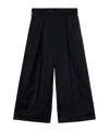 Simone Rocha Women's Sculpted Cropped Wide Leg Trousers In Black