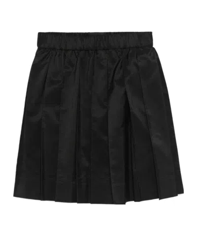 SIMONE ROCHA ELASTICATED-WAIST PLEATED MINI SKIRT