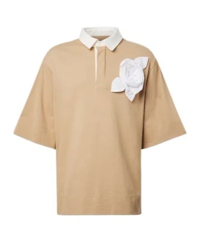 Simone Rocha Polo Shirt In Black