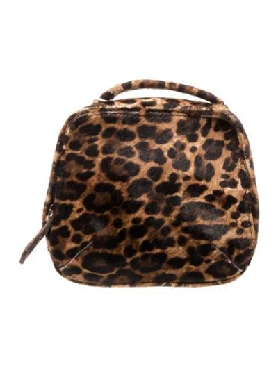 Pre-owned Simone Rocha Ponyhair Belt Bag In Multi