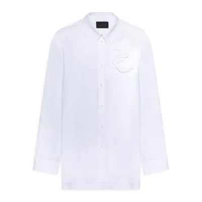 Simone Rocha Pressed Rosette Easy Shirt White