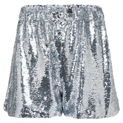 Simone Rocha Prince Charming Sequin Shorts In Multi