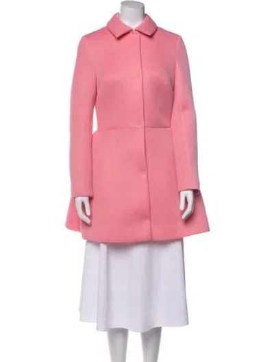 Pre-owned Simone Rocha Printed Coat In Pink