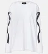 Simone Rocha Printed Cotton Jersey T-shirt In White