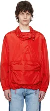 Simone Rocha Long Sleeve Casual Jacket In Red
