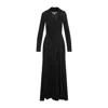 Simone Rocha Eyelets Long-sleeved Maxi Dress