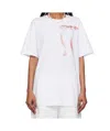 Simone Rocha Printed Cotton Jersey T-shirt In Red