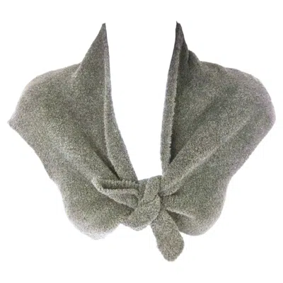 Pre-owned Simone Rocha Rocha Furry Tied Wool Ballerina Shrug Capsleeve Cropped Vest Sweater C.1990 In Gray