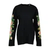 Simone Rocha Rose Banquet T Shirt In Black