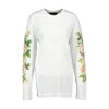 Simone Rocha Rose Banquet T Shirt In White
