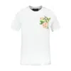 Simone Rocha Rose Banquet Print T-shirt In White