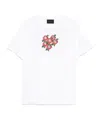 Simone Rocha Cluster Rose Logo Print T-shirt In White