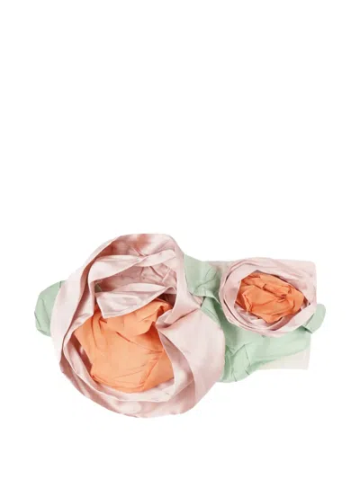 Simone Rocha Roses Zip Top In Multi