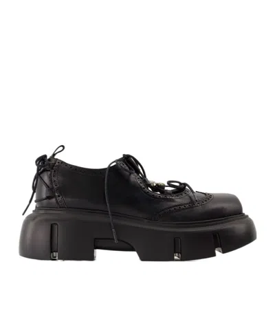 SIMONE ROCHA ROUND HEAD LOAFER SHOES