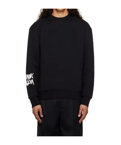 Simone Rocha Round Neck Logo Hoodie