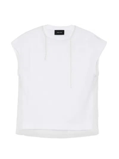 Simone Rocha Round-neck T-shirt In White