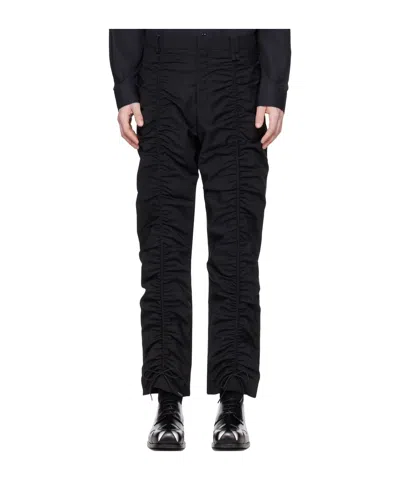 Simone Rocha Ruched-detail Straight-leg Trousers
