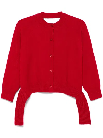 SIMONE ROCHA RÜCKENFREIER CARDIGAN