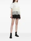 Simone Rocha Ruffle-detail Blouse In 白色