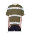 Simone Rocha Ruffle-embellished Cotton T-shirt In Green