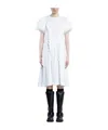Simone Rocha Ruffled Frill Dress In White