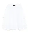 Simone Rocha White Layered Ruffle Frill Long Sleeve T-shirt