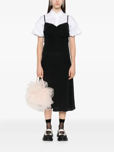 Simone Rocha Ruffled Midi Dress