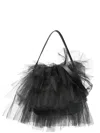 Simone Rocha Black Mini Frilly Tutu Bag In Black