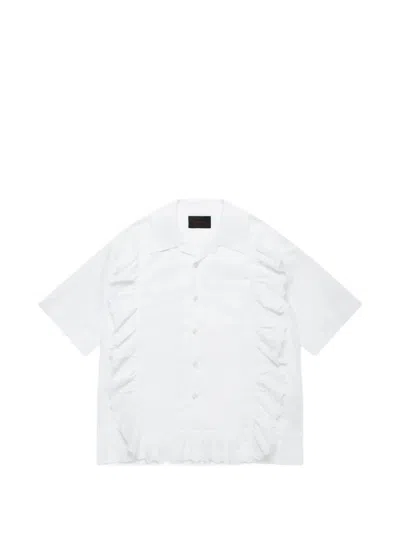 Simone Rocha Ruffled Shirt In White