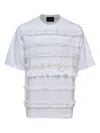 Simone Rocha Ruffled T-shirt In White