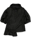 Simone Rocha Ruffled Top In Black