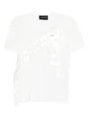 Simone Rocha Bow Sash Short-sleeve T-shirt In White