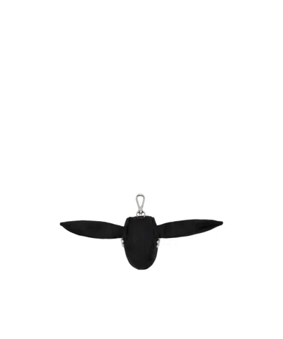 Simone Rocha Satin Hare Coin Purse Charm In Multi