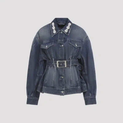 Simone Rocha Sculpted Belt Jacket 6 In Multi