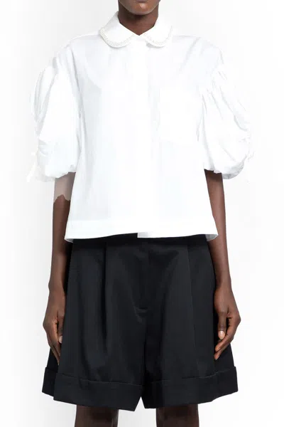 Simone Rocha Shirts In White