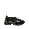 Simone Rocha Crystal Buckle Tracker Leather-trimmed Shoes