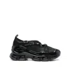 Simone Rocha Ballerine Ibride Criss Cross Tracker In Raso In Black