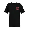 Simone Rocha Short Sleeve T-shirt With Ribbon In Black