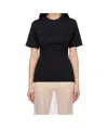 Simone Rocha Short-sleeved T-shirt In Black