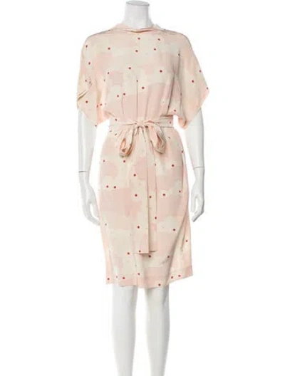 Pre-owned Simone Rocha Silk Mini Dress In Pink