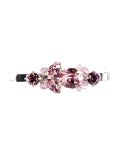 Pre-owned Simone Rocha Silver And Pink Hair Clip In Multi