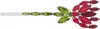 Simone Rocha Haarspange Carnation Mit Kristallen In Red Multi