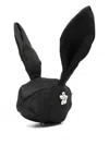 Simone Rocha Simone Hare Coin Purse Bag Charm In Black