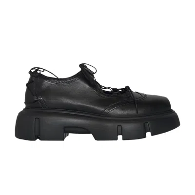 Pre-owned Simone Rocha Wmns Platform Ghillie Brogue Sandal 'black' | Women's Size 45